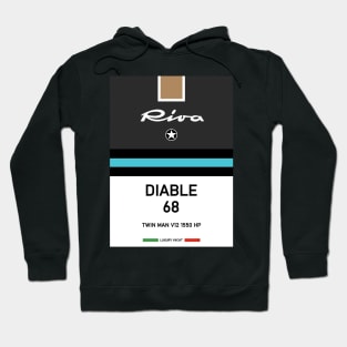 Riva Aquarama Diable 68 Italy Riviera Hoodie